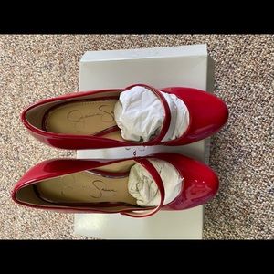 Jessica Simpson Red Heels